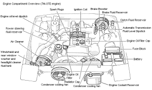 7-1 Engine Compartment Overview